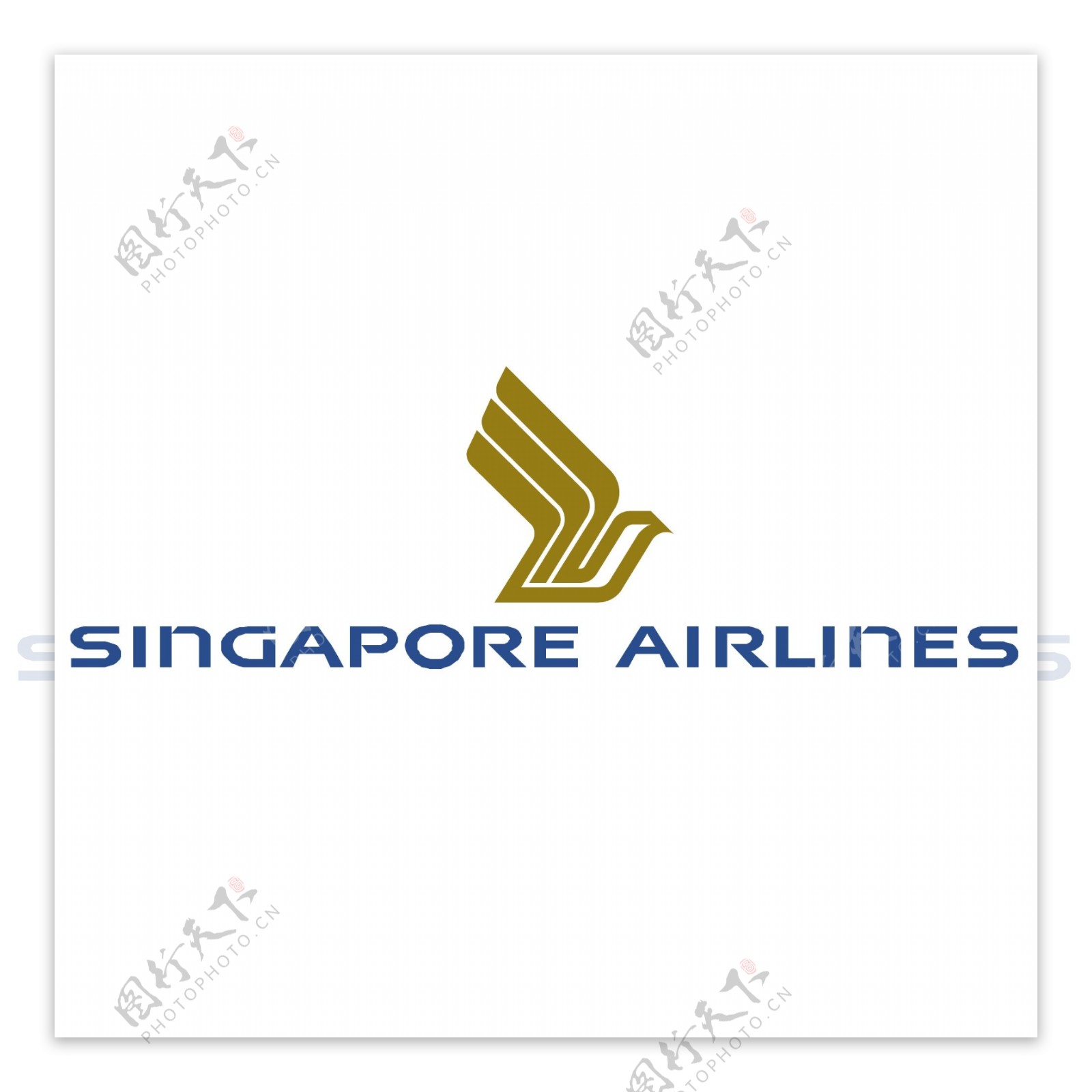 新加坡航空矢量logo图片