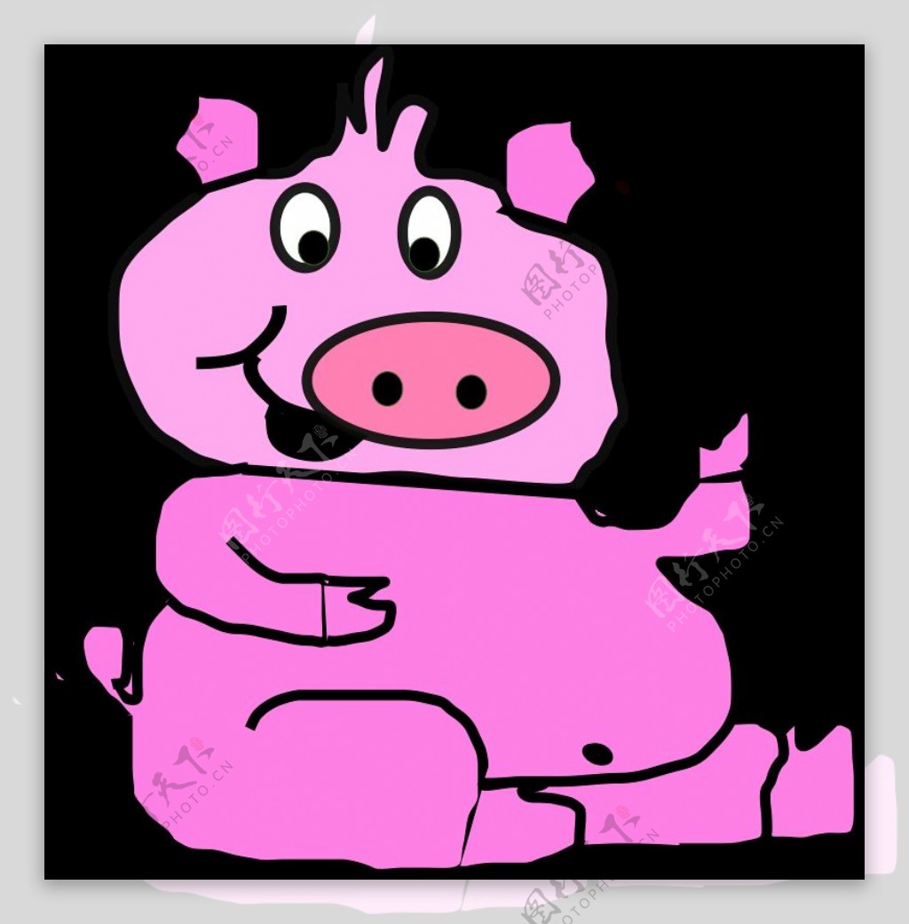 粉红猪