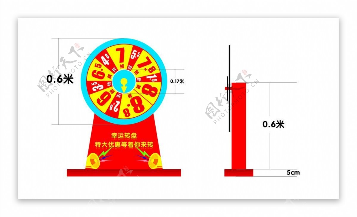 转盘图片