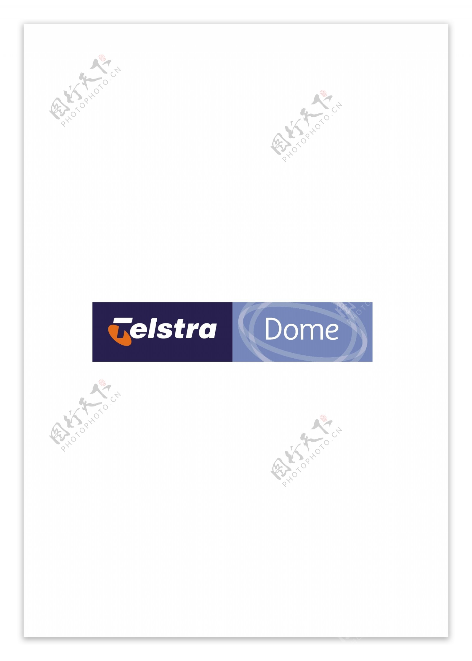 TelstraDomelogo设计欣赏TelstraDome运动赛事标志下载标志设计欣赏