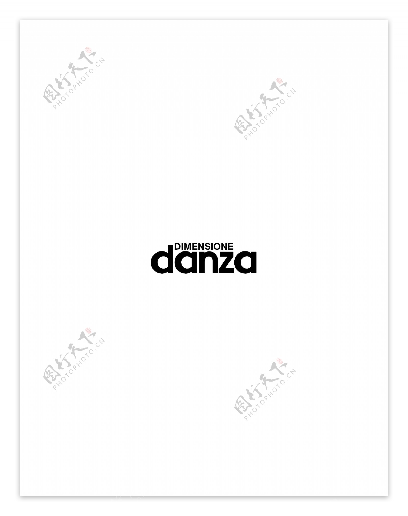 DimensioneDanzalogo设计欣赏DimensioneDanza服饰品牌标志下载标志设计欣赏