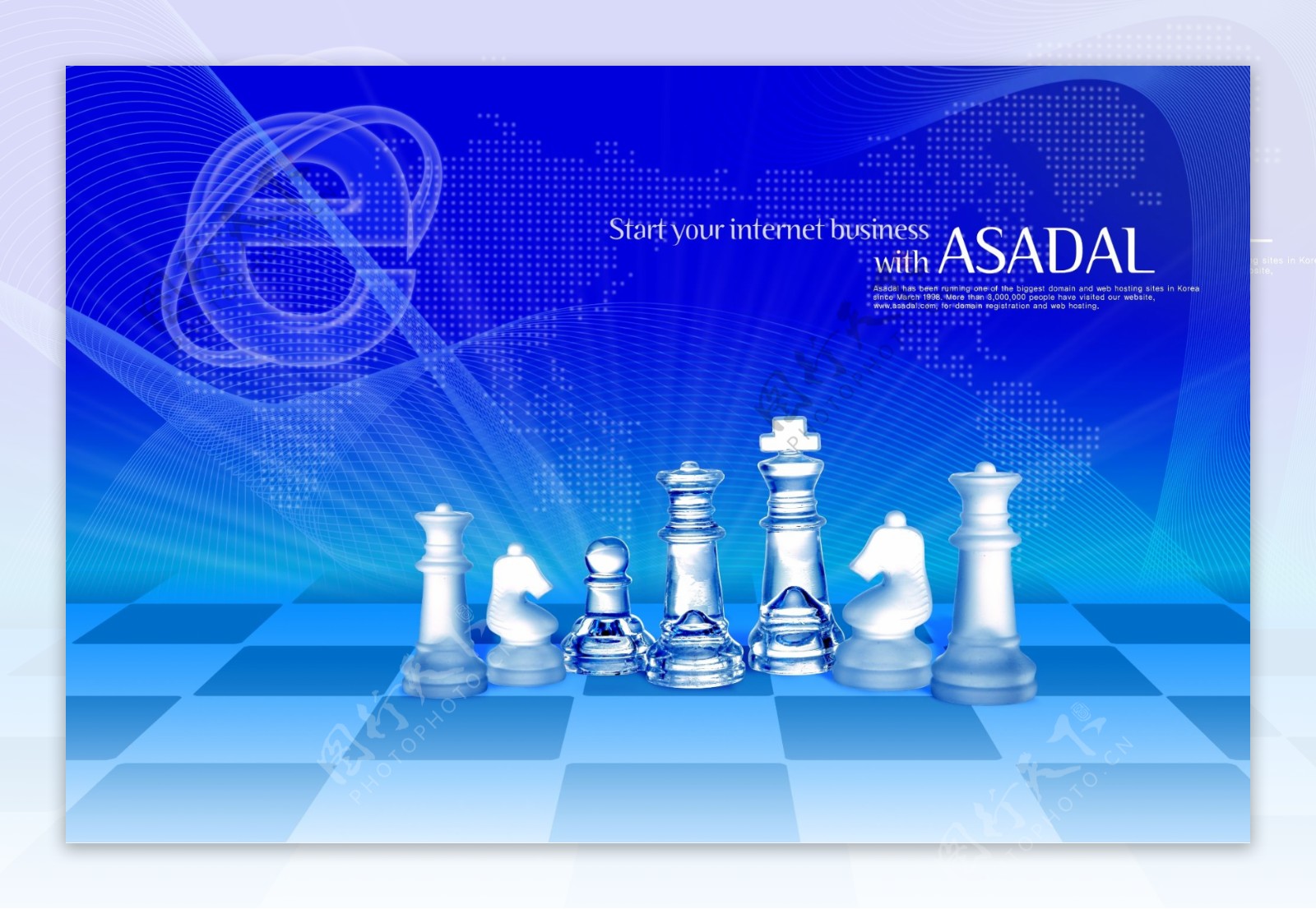 棋子棋盘国际象棋psd分层素材源文件09韩国设计元素