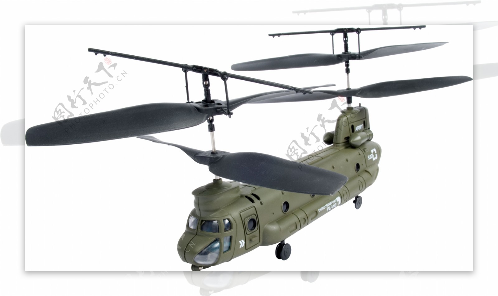 双翼直升机模型图片