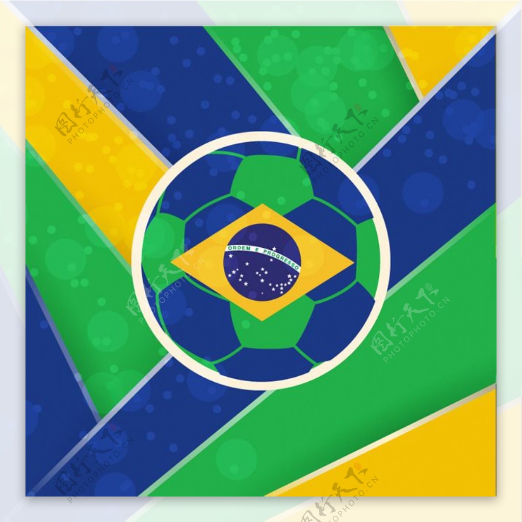 巴西世界杯背景矢量素材