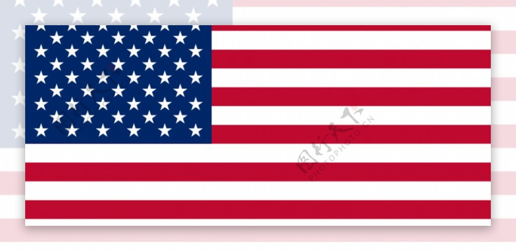 美国的国旗矢量图形