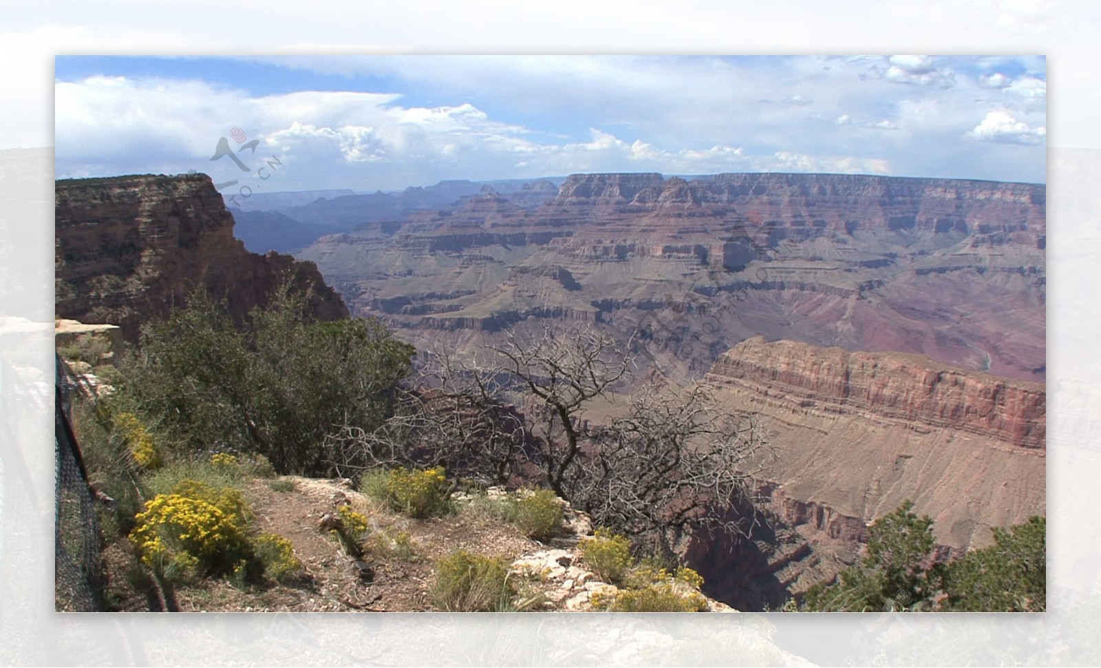 亚利桑那州的峡谷的景色3股票的录像视频免费下载