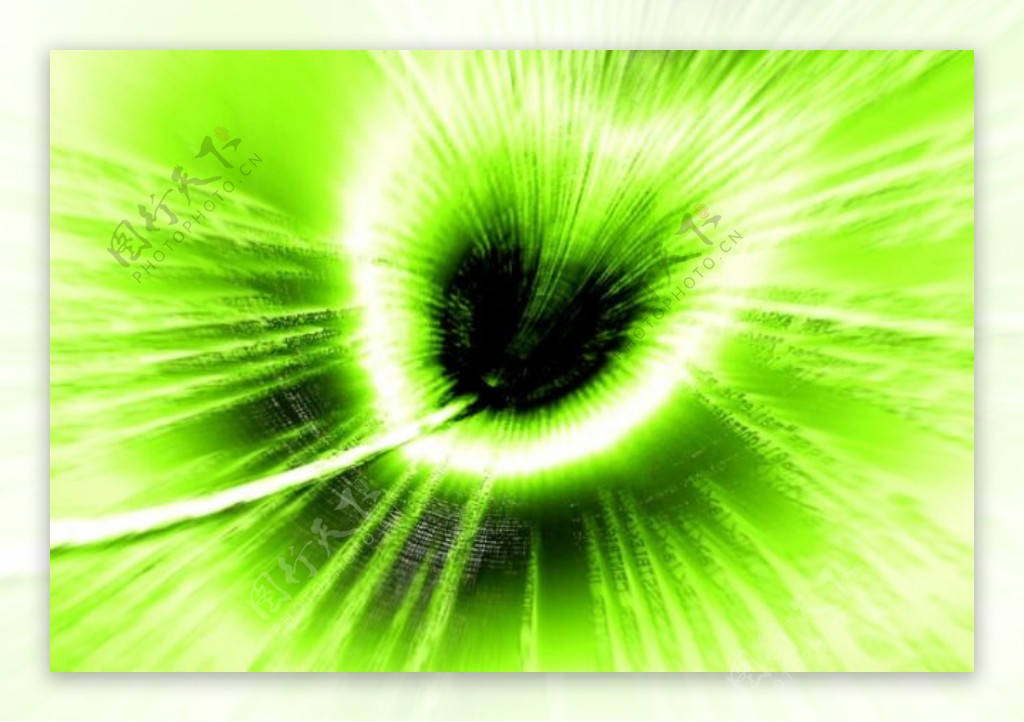 绿色漩涡视频素材