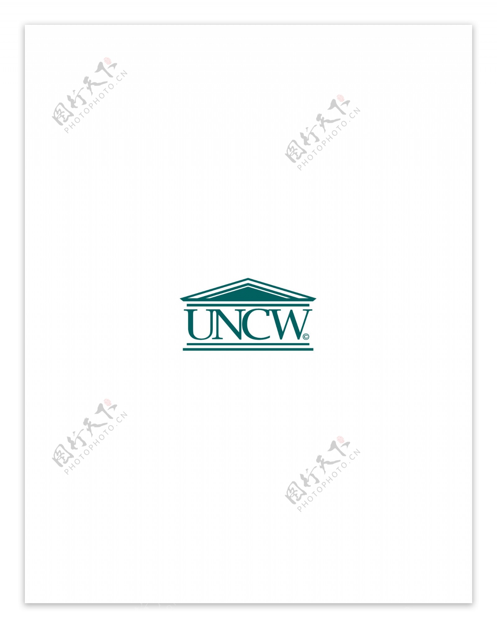 UNCWlogo设计欣赏足球和娱乐相关标志UNCW下载标志设计欣赏