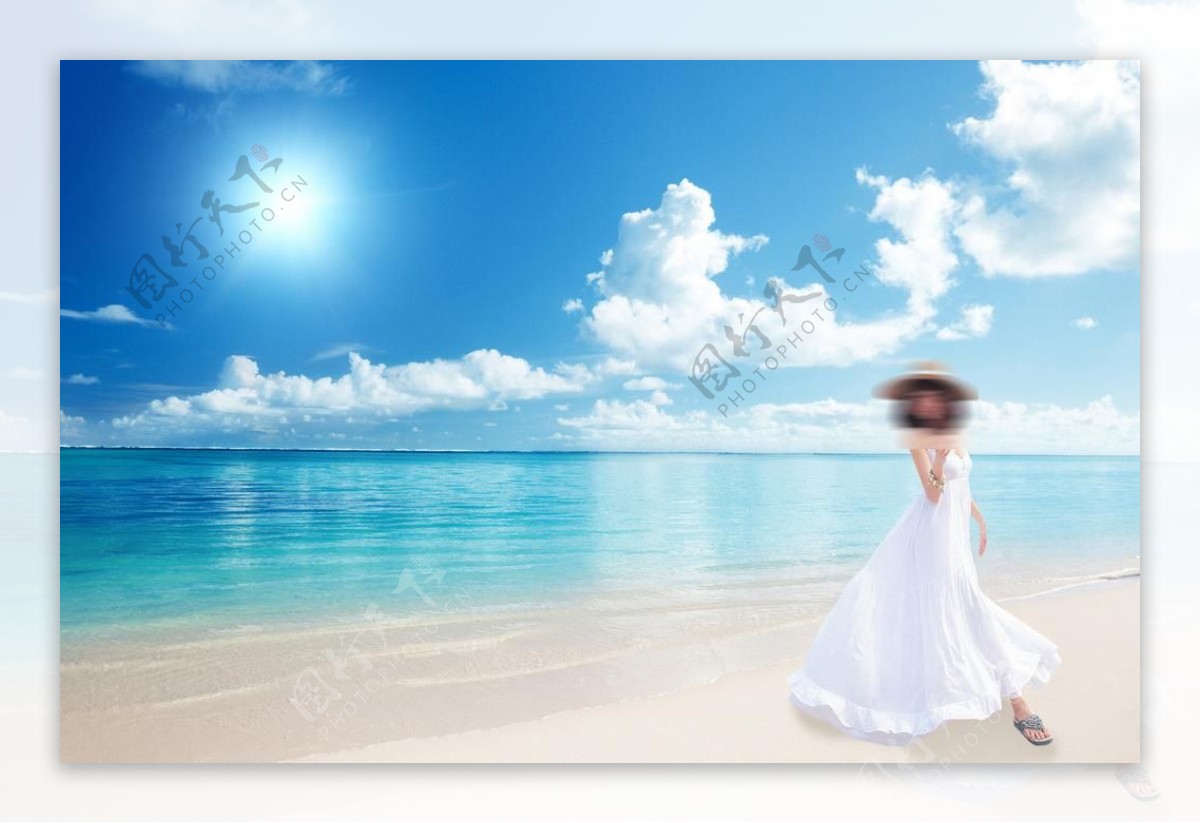海景婚纱图片
