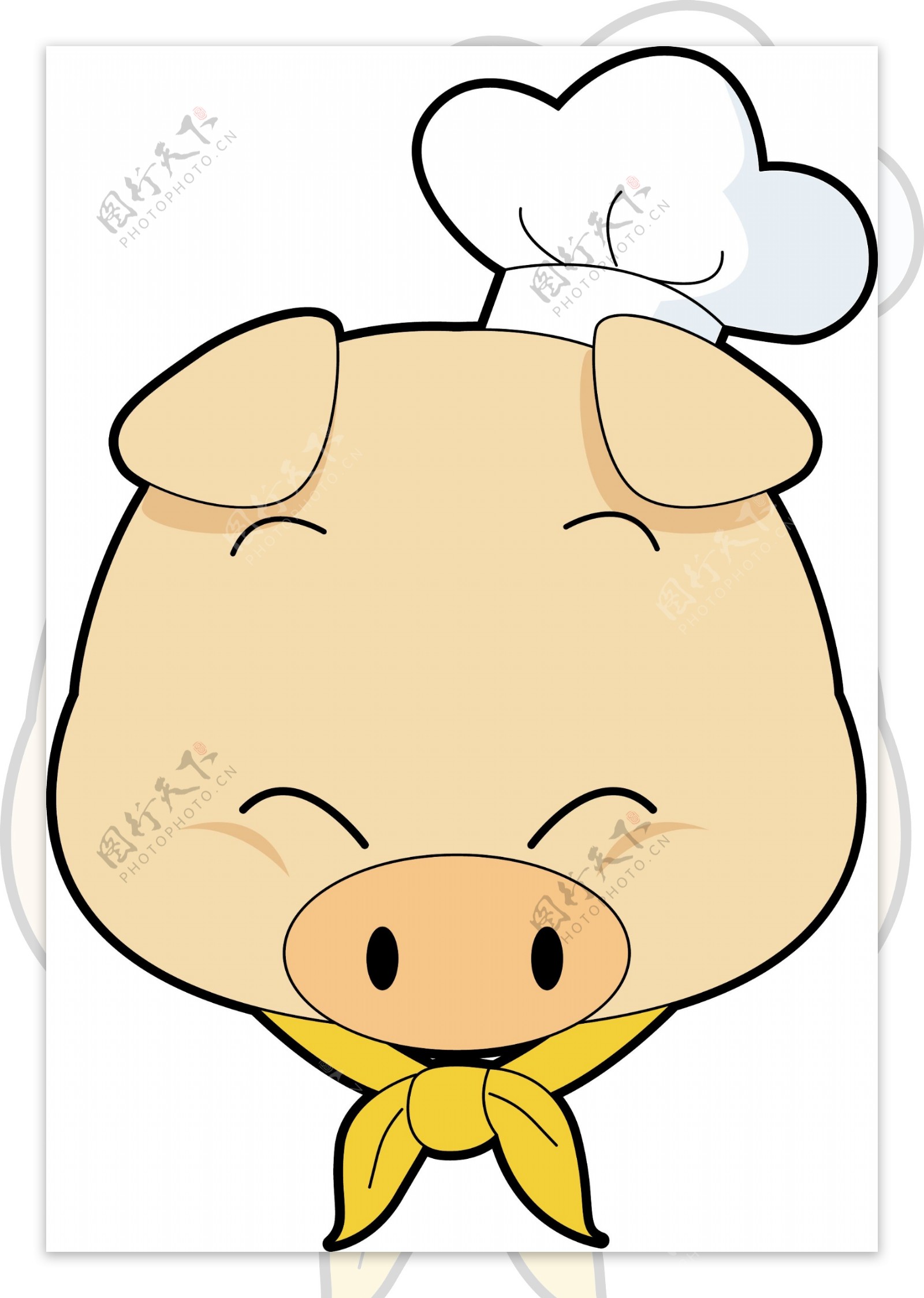 可爱小猪韩国EPS矢量图14