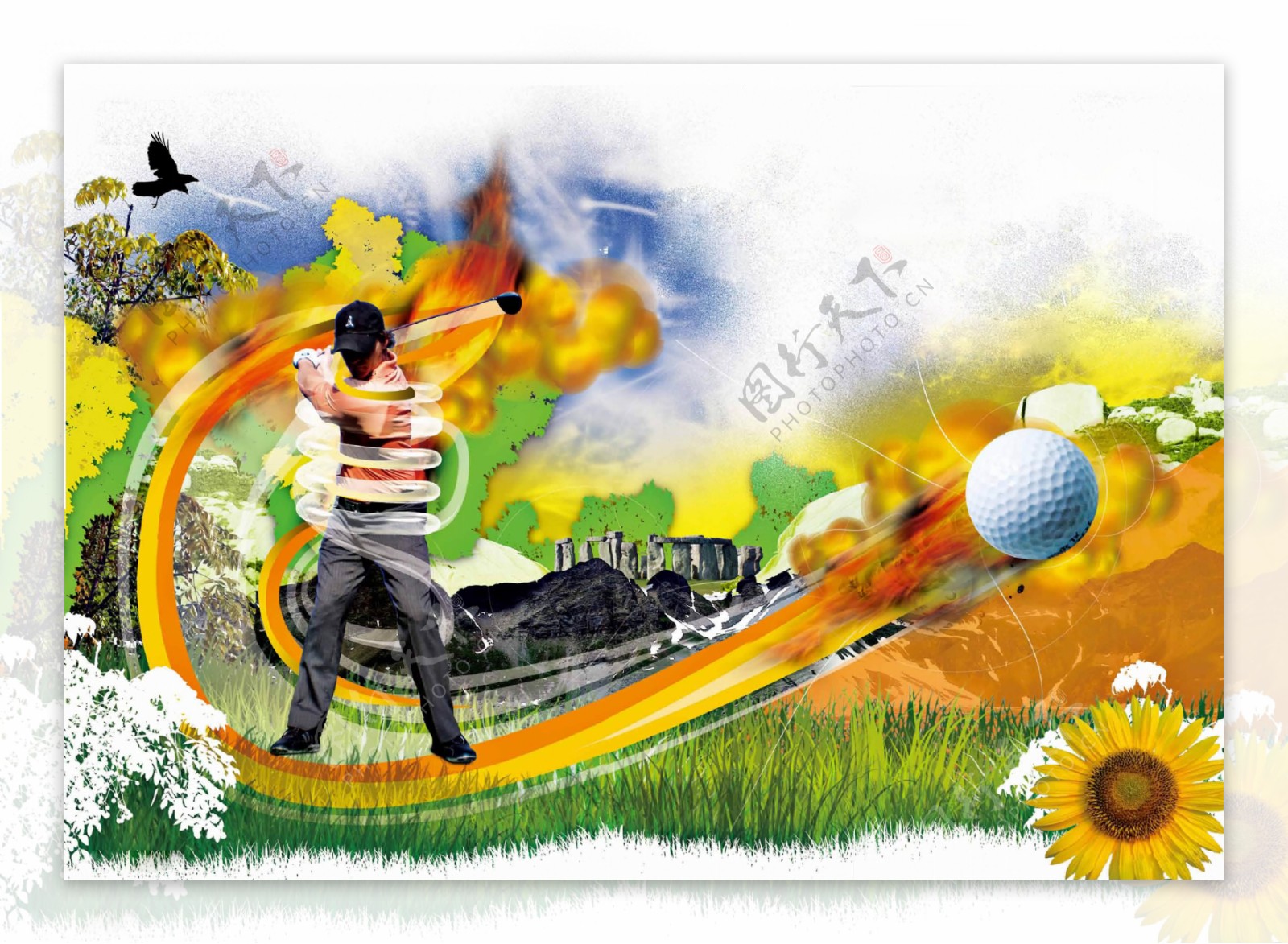 高尔夫插图3图片