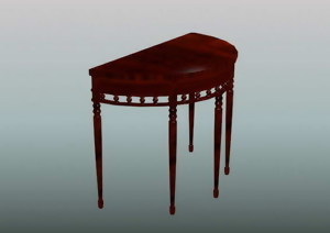 柜子传统家具3DMAX模型素材11