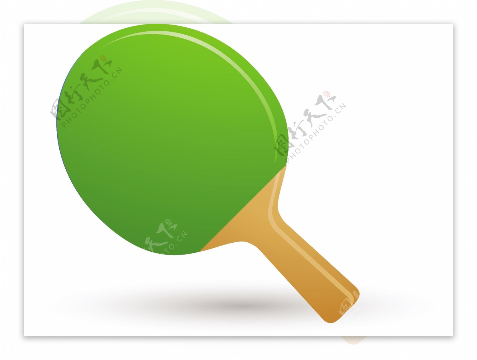 乒乓球拍Lite体育图标