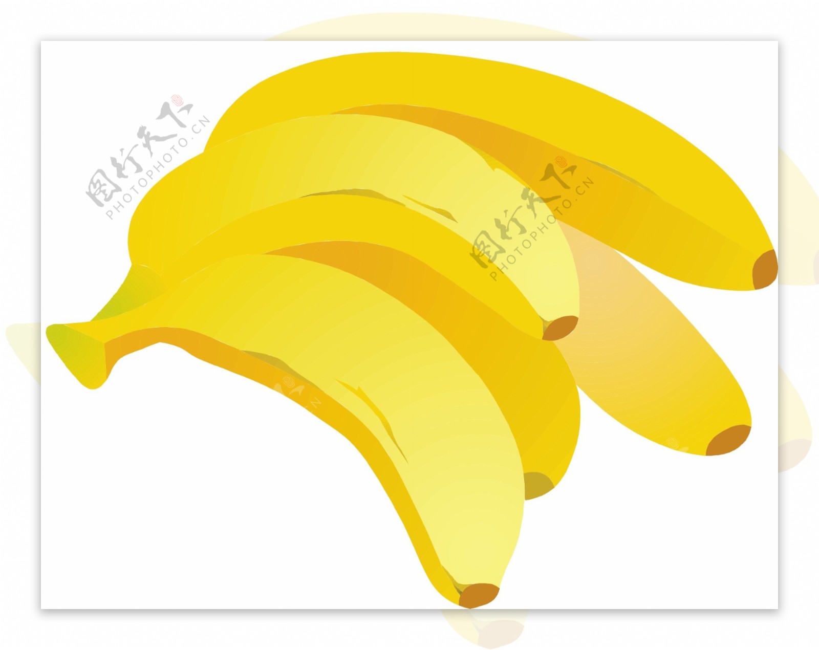 香蕉矢量素材