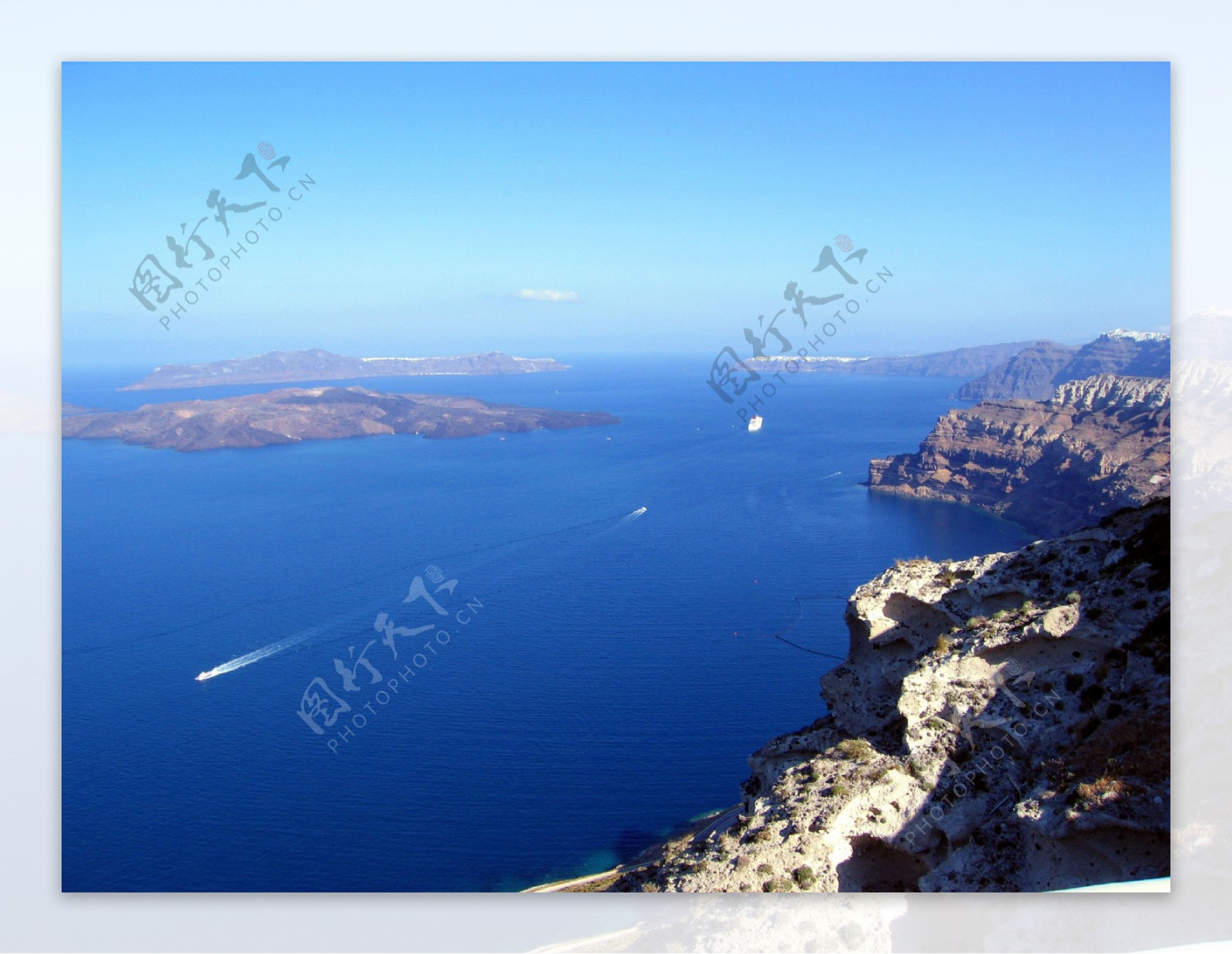 希腊爱琴海图片