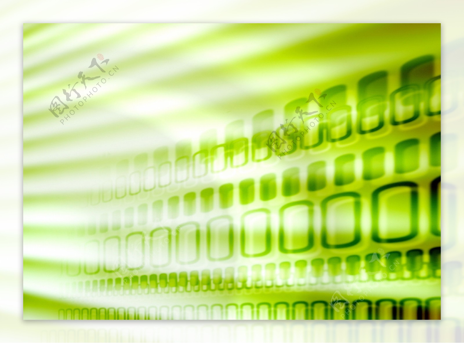 绿色抽象科技背景图片