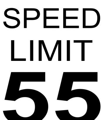 限速55路标图像矢量