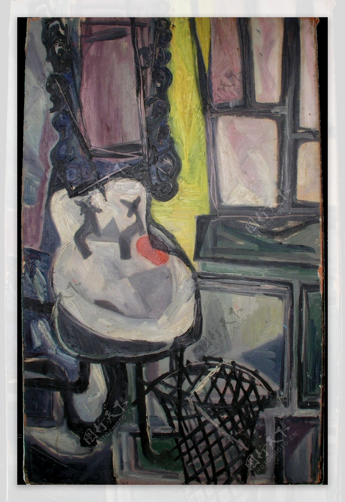 1942Lelavabo西班牙画家巴勃罗毕加索抽象油画人物人体油画装饰画