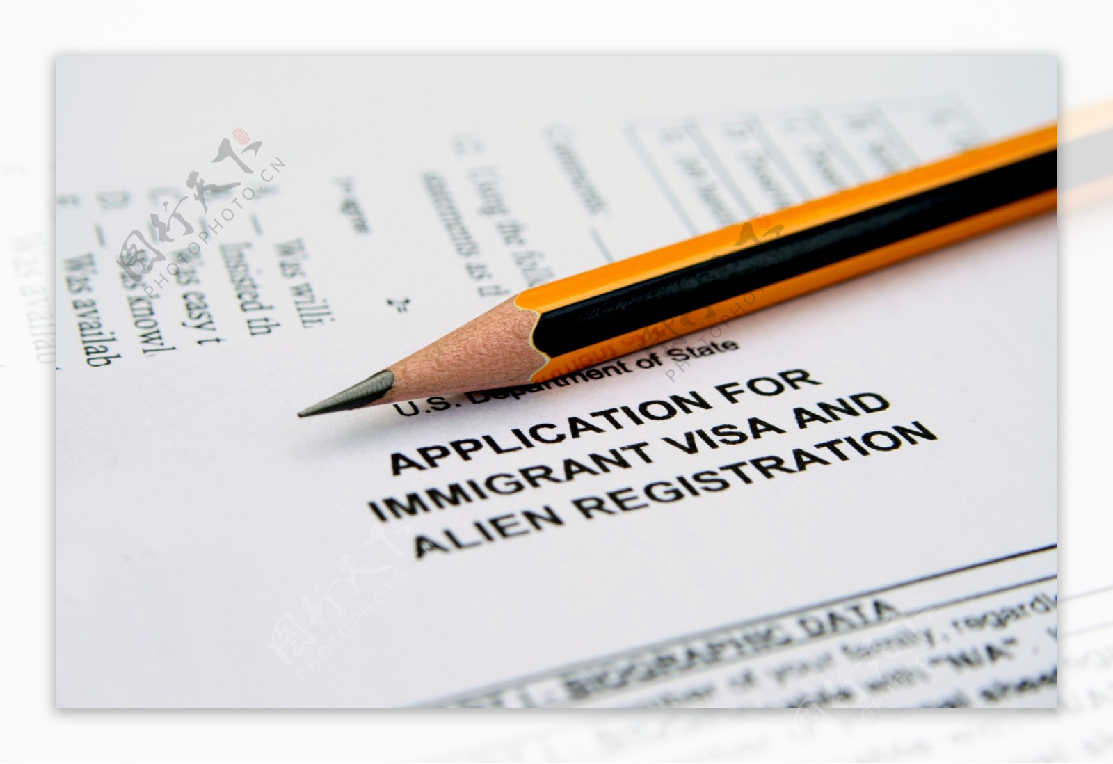 移民签证申请