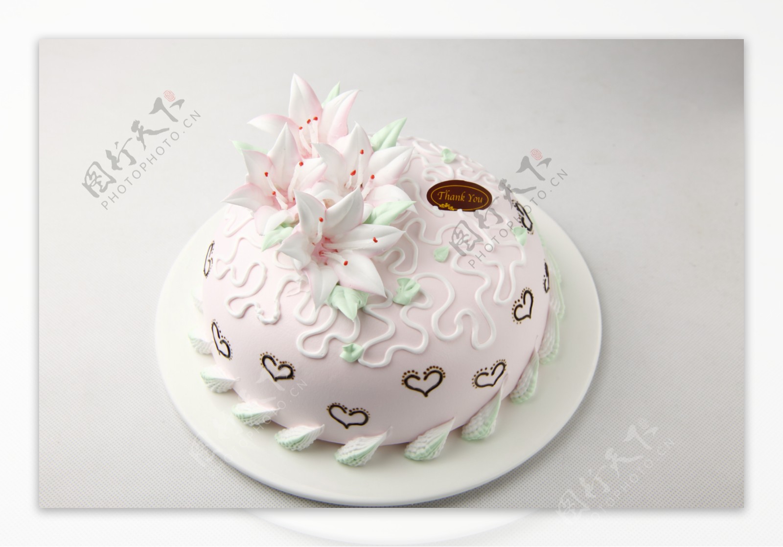 生日蛋糕大百合