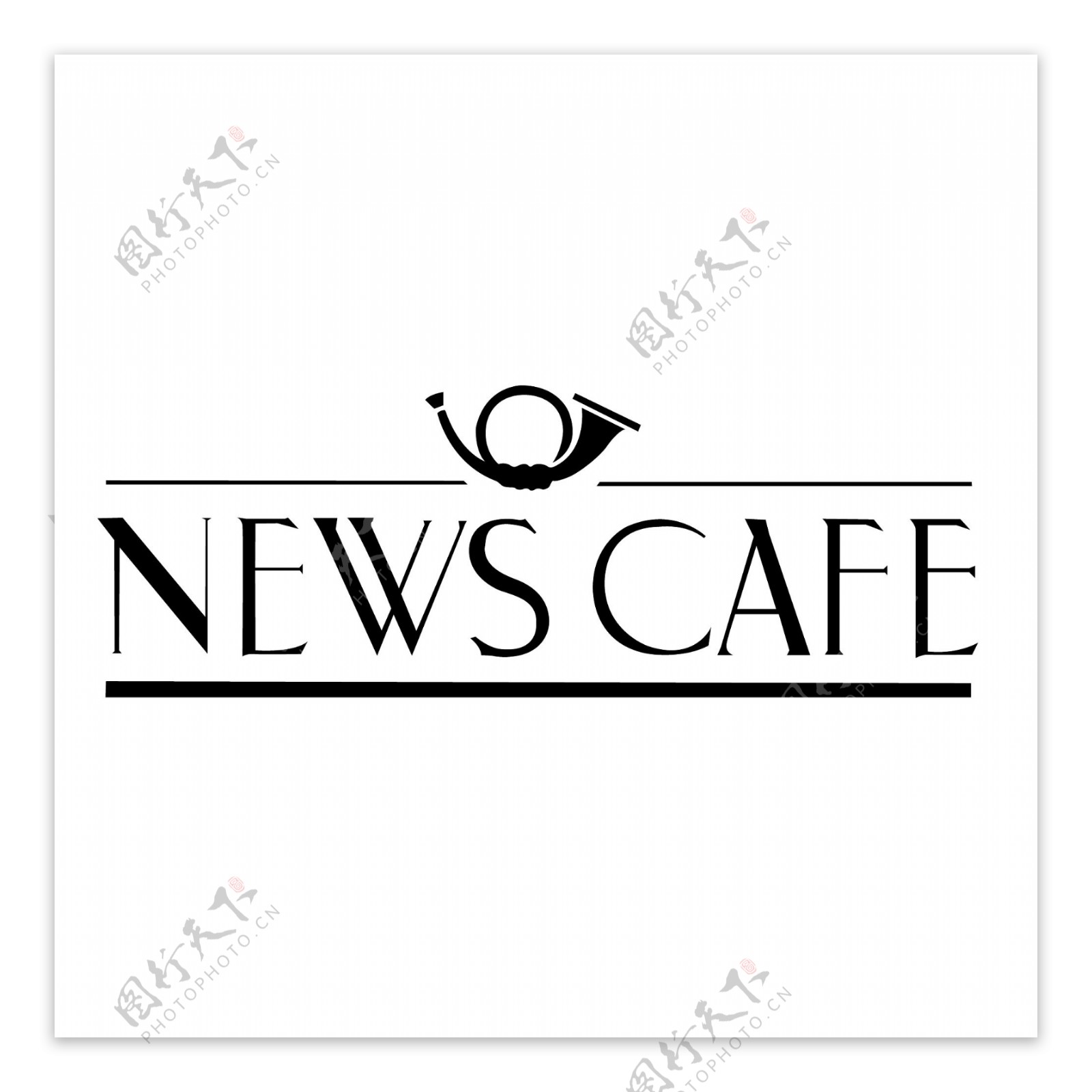 NewsCafelogo设计欣赏NewsCafe饮料品牌标志下载标志设计欣赏