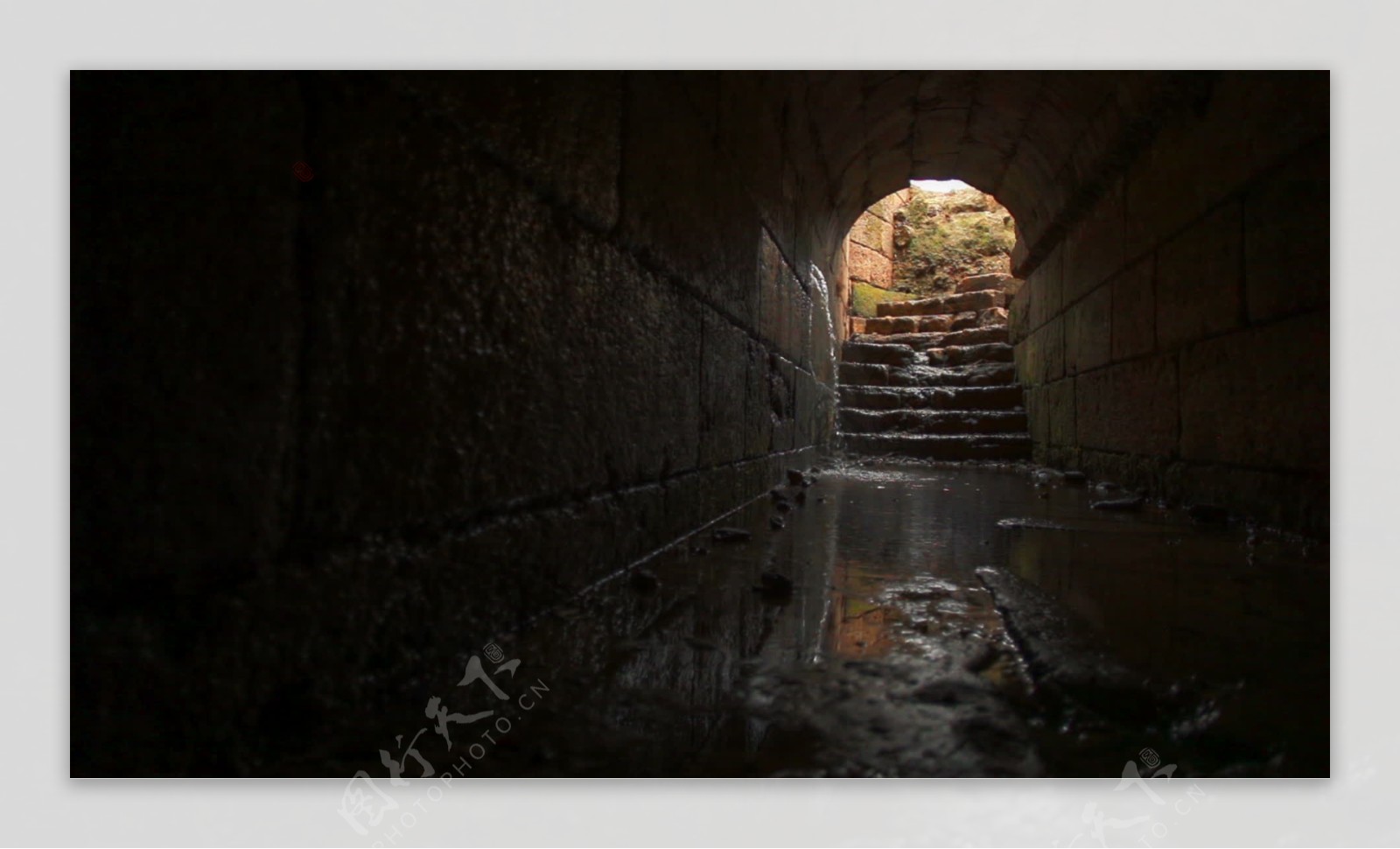 石隧道通往楼梯2股票的录像视频免费下载