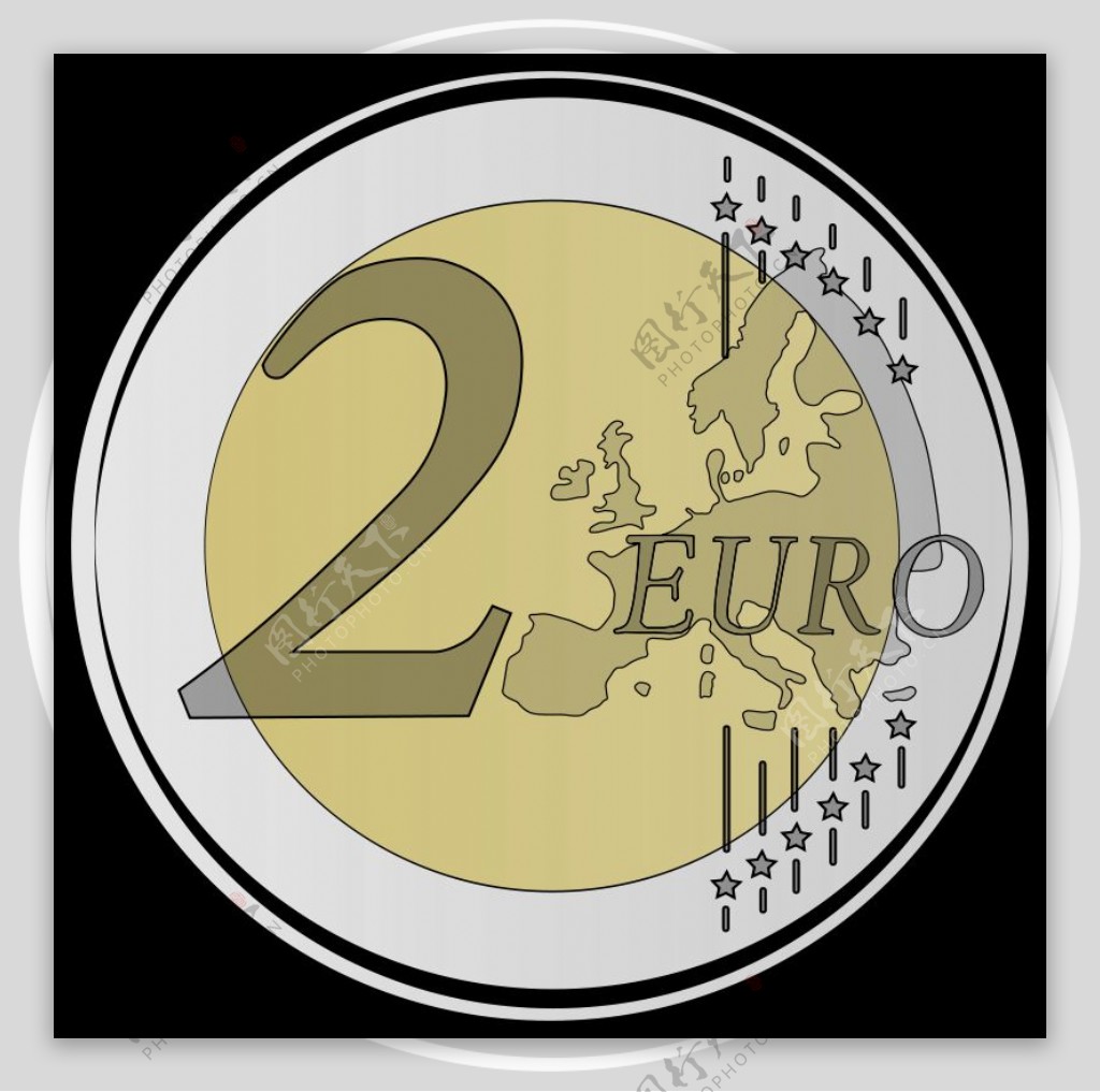 2欧元的硬币