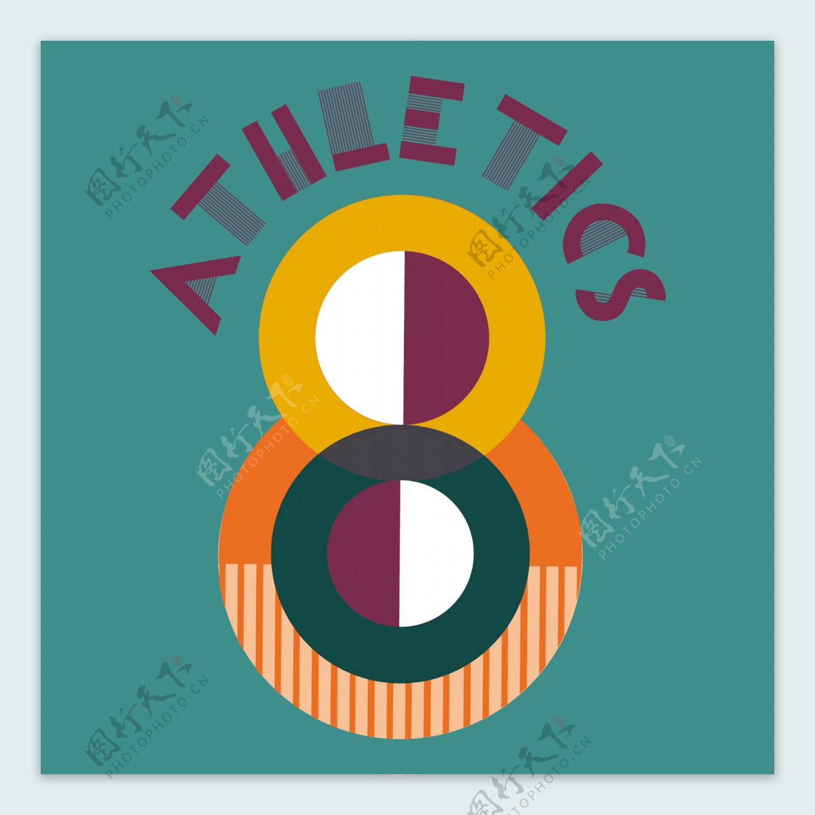 印花矢量图T恤图案纯文字英文数字免费图片素材-编号06593019-图行天下