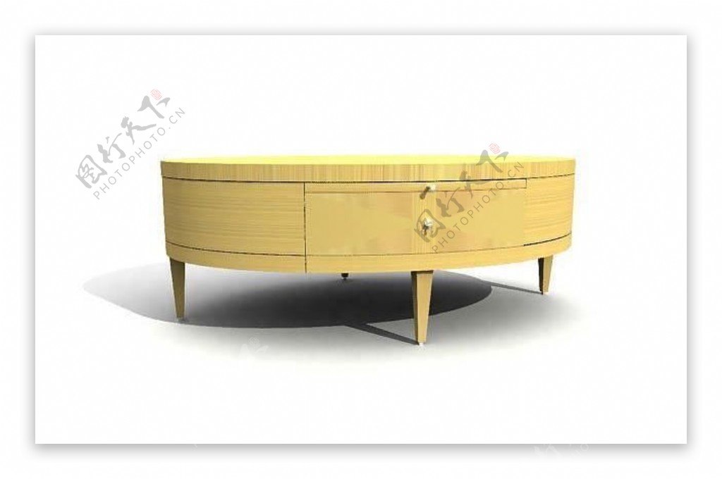 欧式家具桌子0073D模型