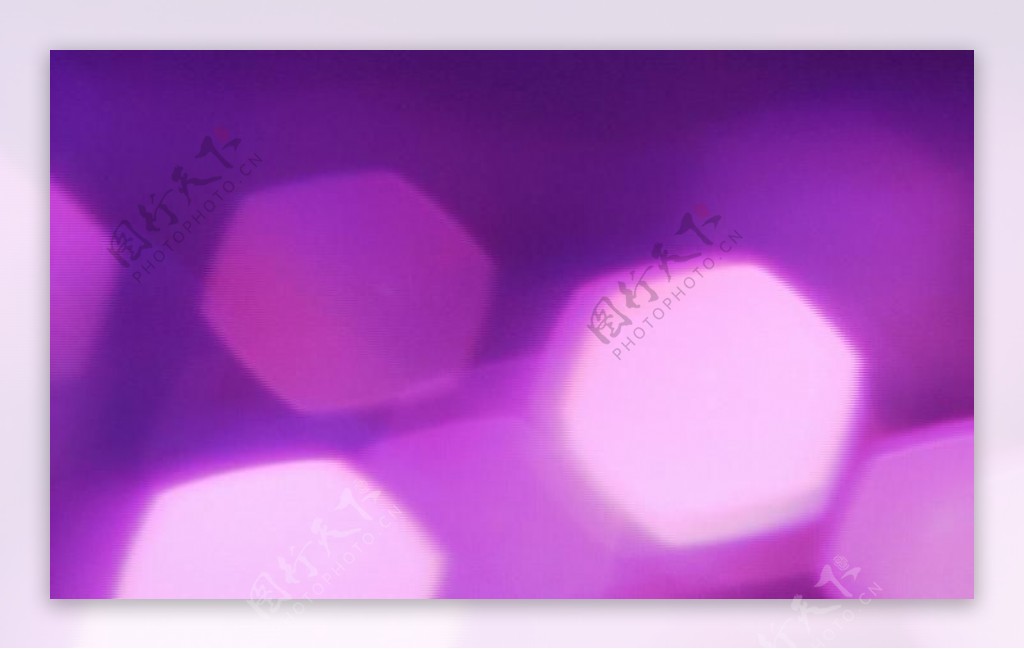 紫色光点大六边形图片