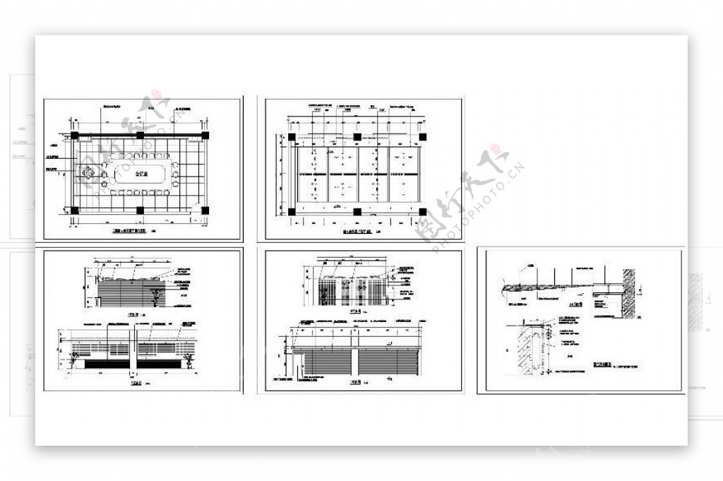 会议室CAD图纸