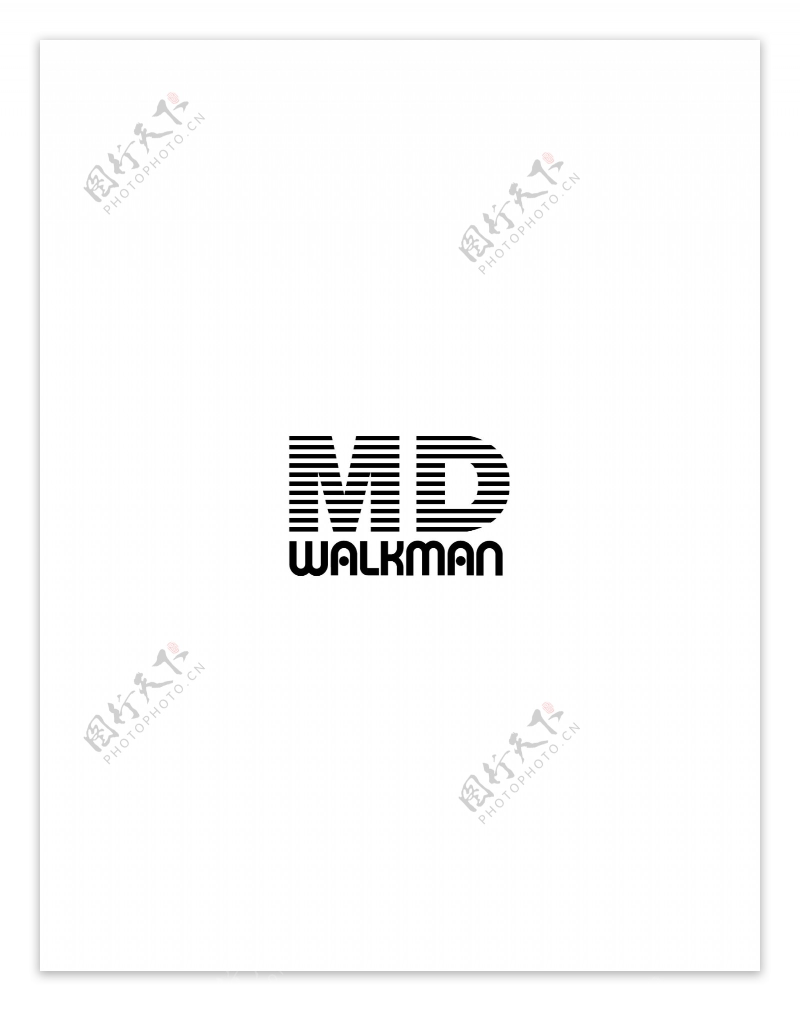 MDWalkmanlogo设计欣赏传统企业标志设计MDWalkman下载标志设计欣赏