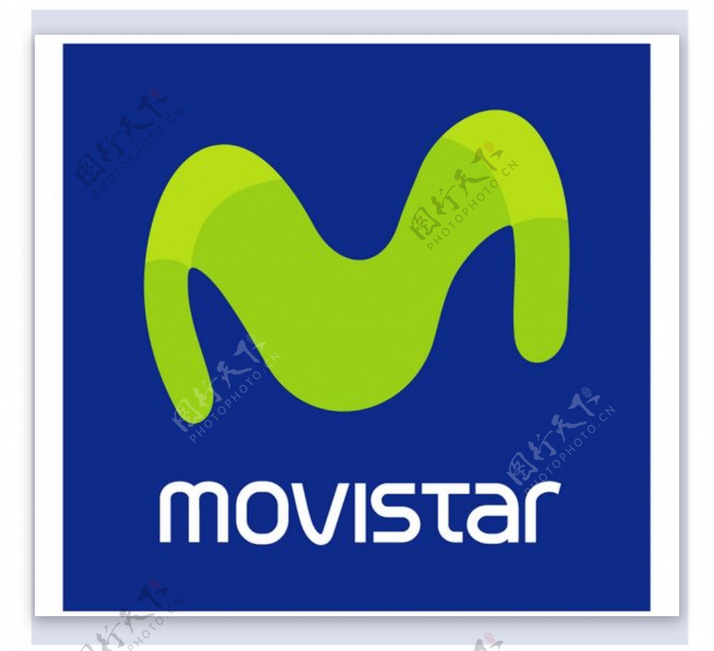 Movistarlogo设计欣赏Movistar手机公司LOGO下载标志设计欣赏