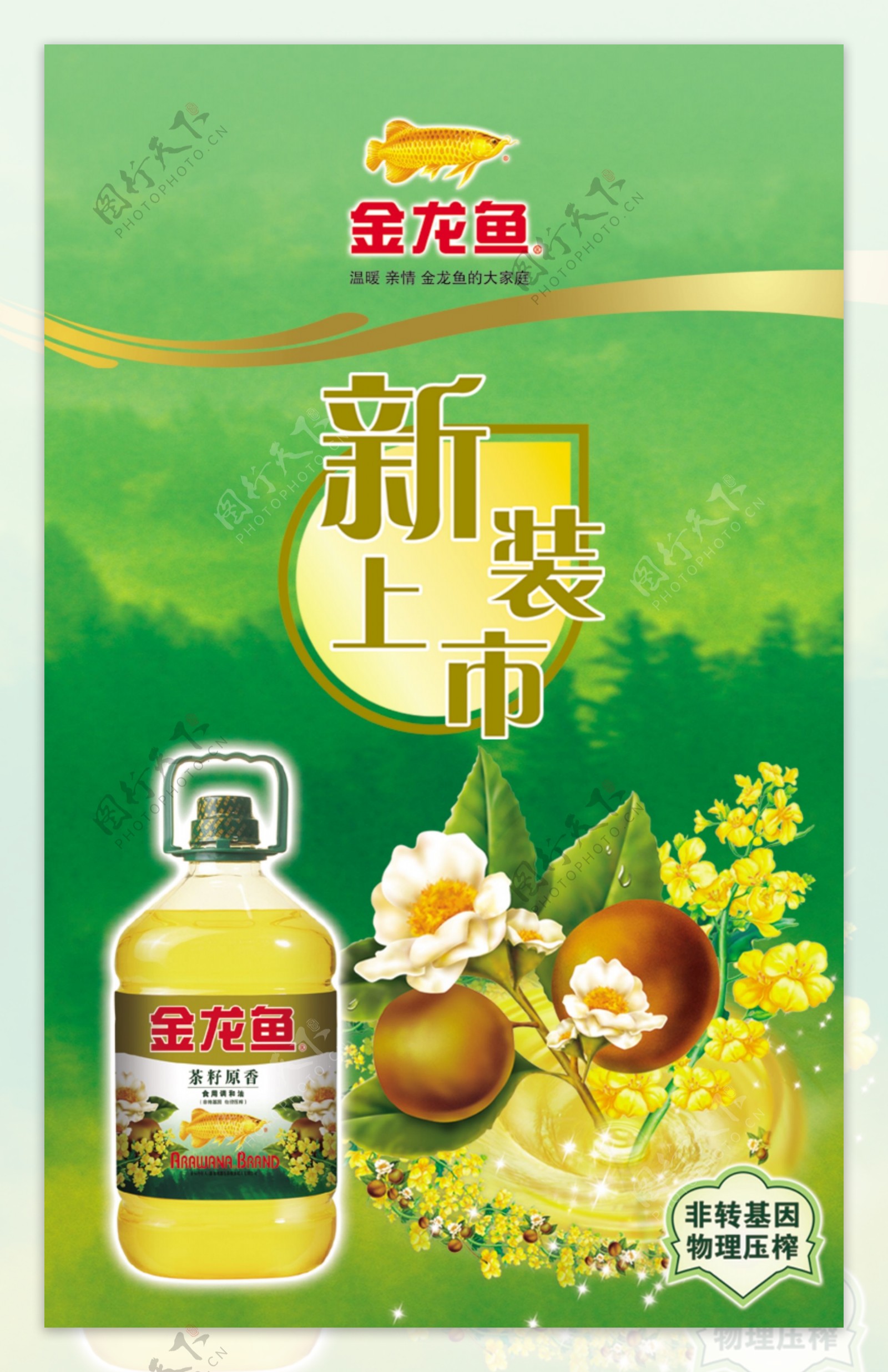 金龙鱼茶籽原香新品上市非转基因图片