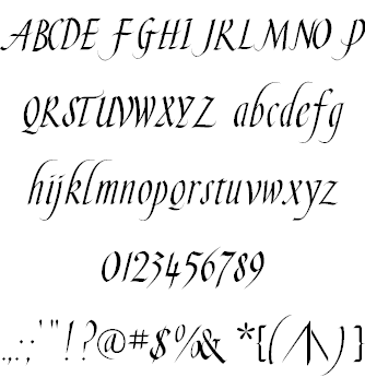 slendergoldflf字体
