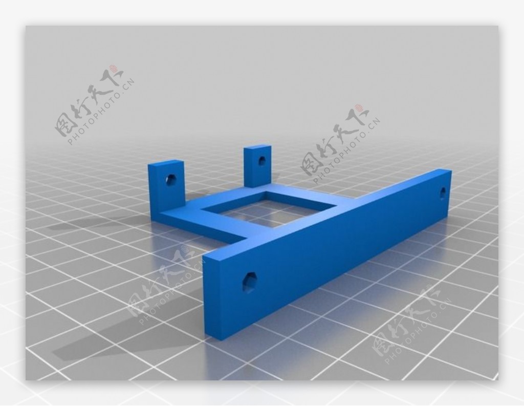 3D打印机电子风扇支持