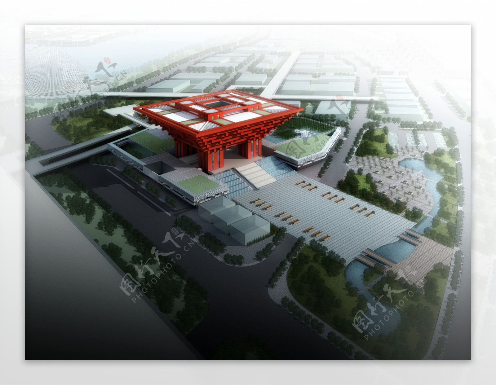 上海世博会会馆效果图图片