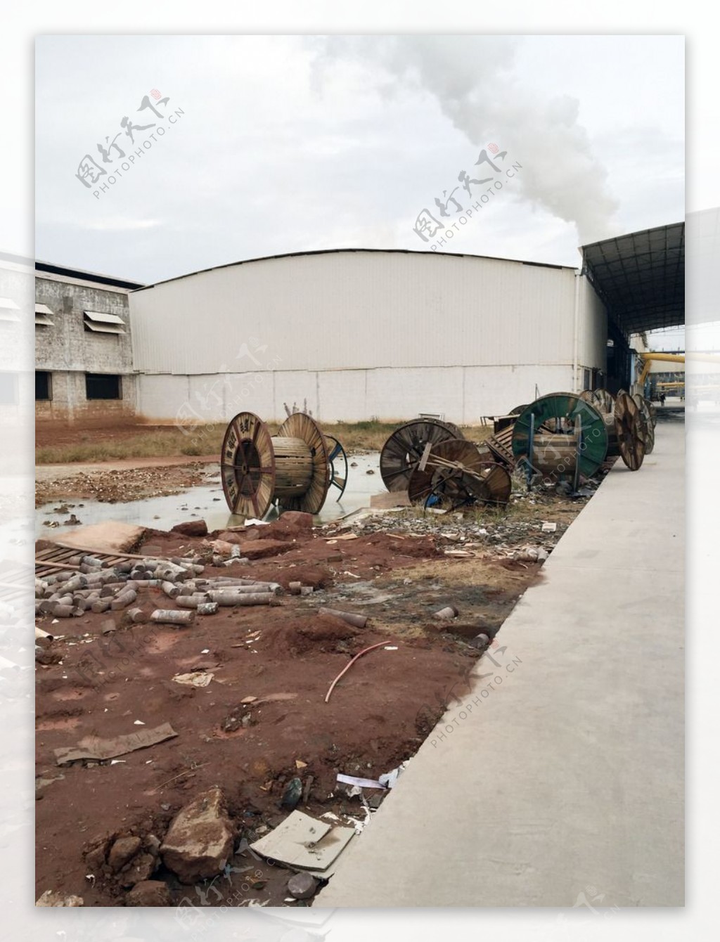 工厂废物图片