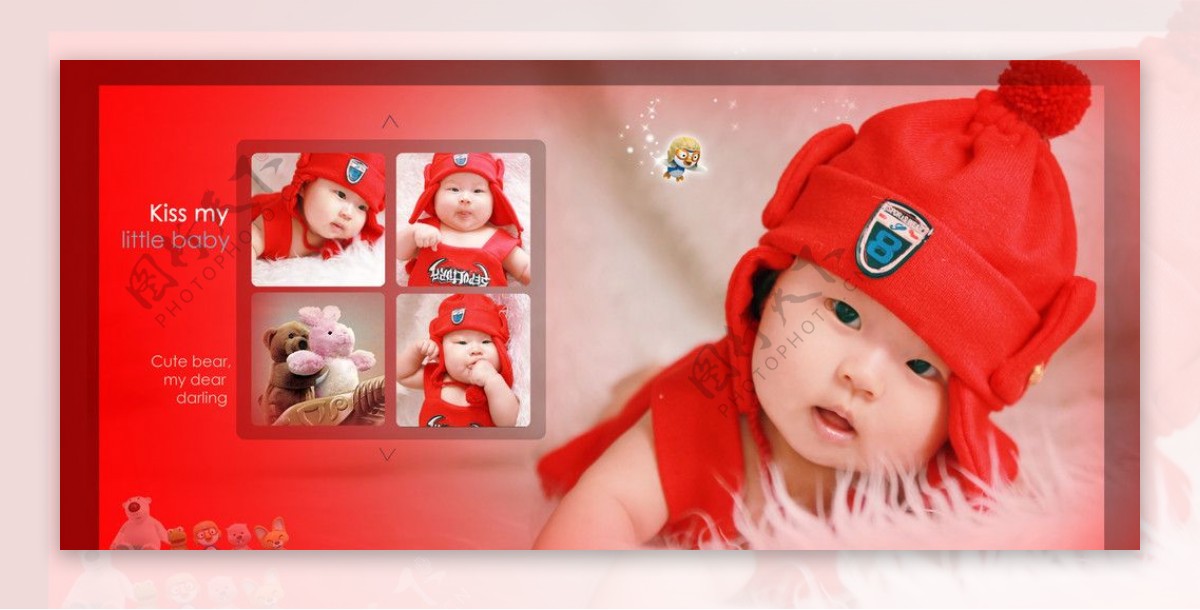 红色宝宝图片