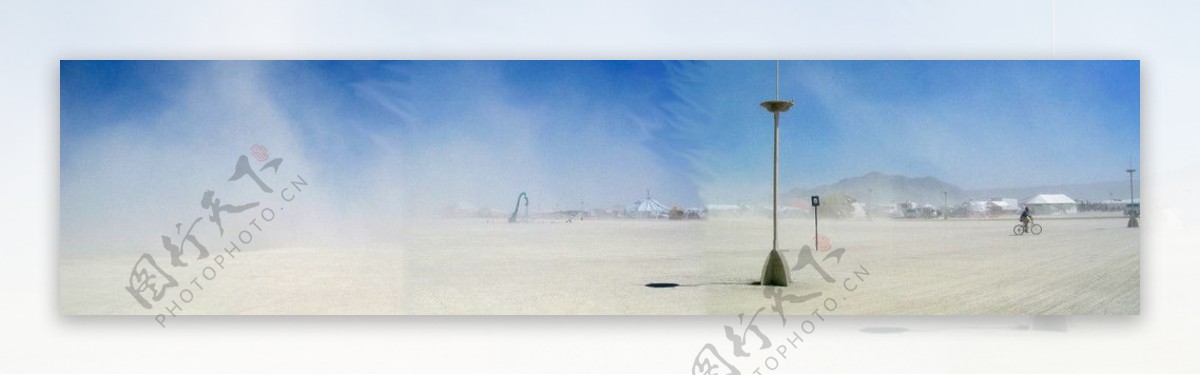 灰尘诺北干湖底火人艺术节又名燃烧的男人节BurningMan图片