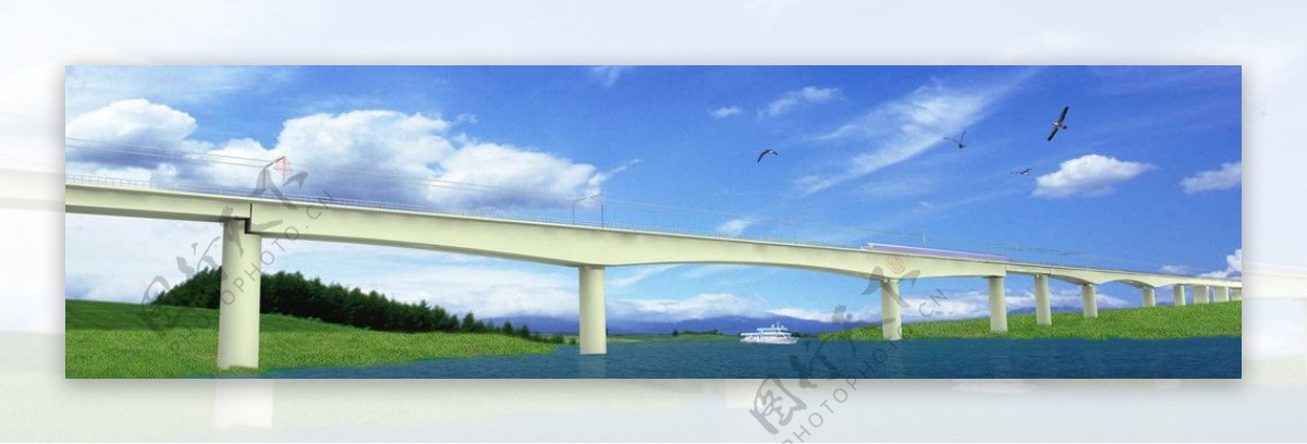 秋浦河大桥图片