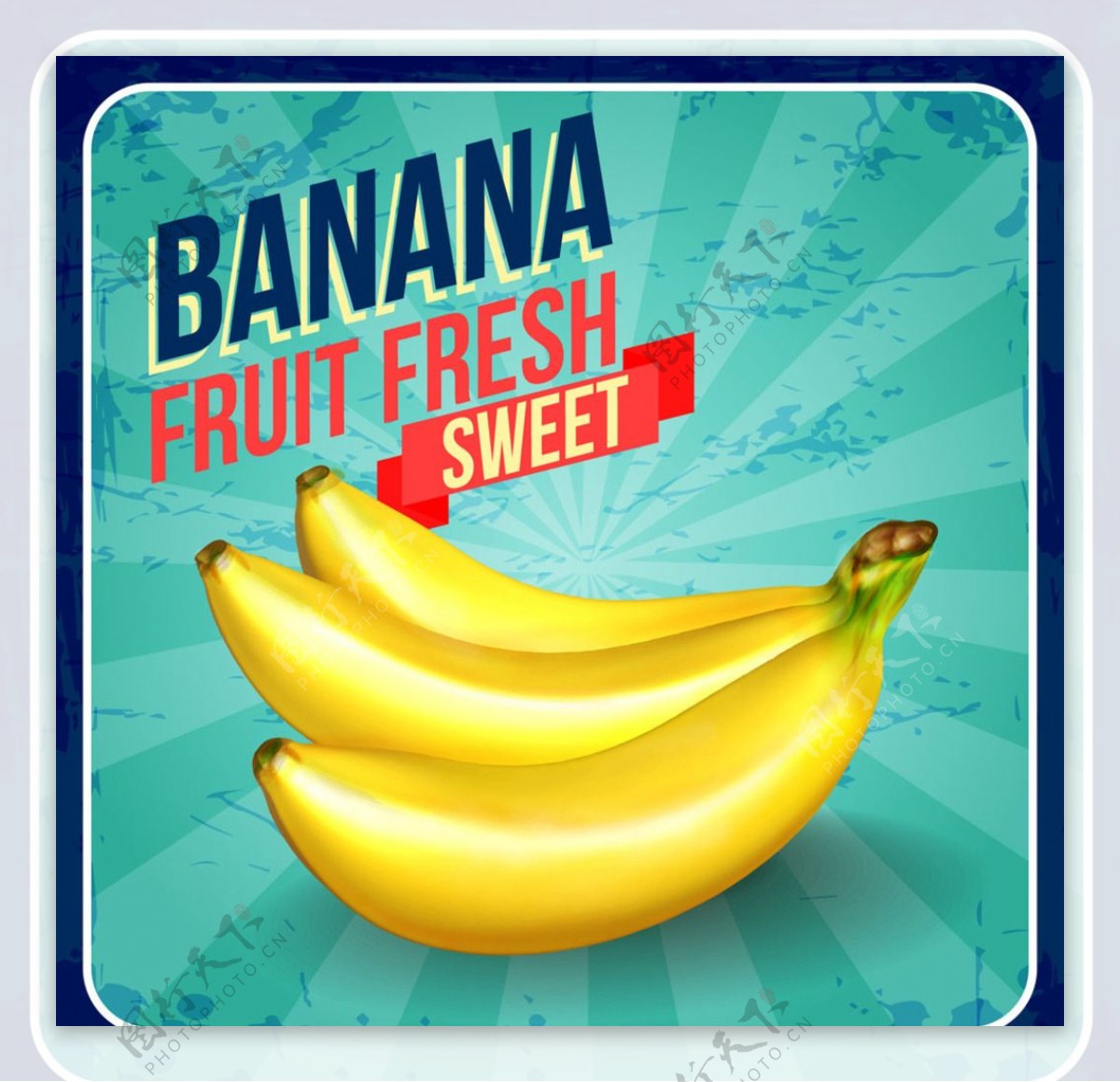 香蕉海报图图片