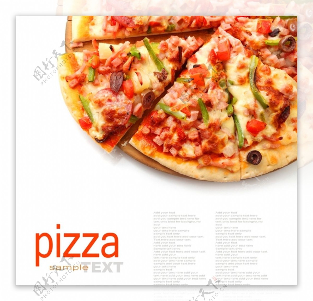 西餐快餐披萨PIZZA图片