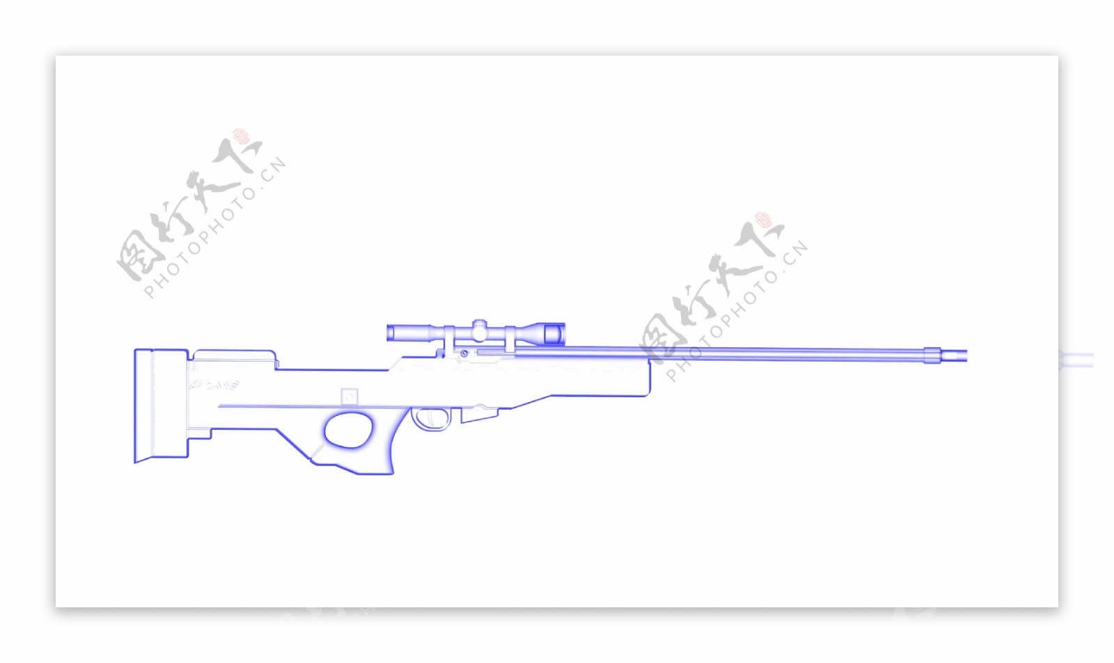 AWM狙击步枪图片