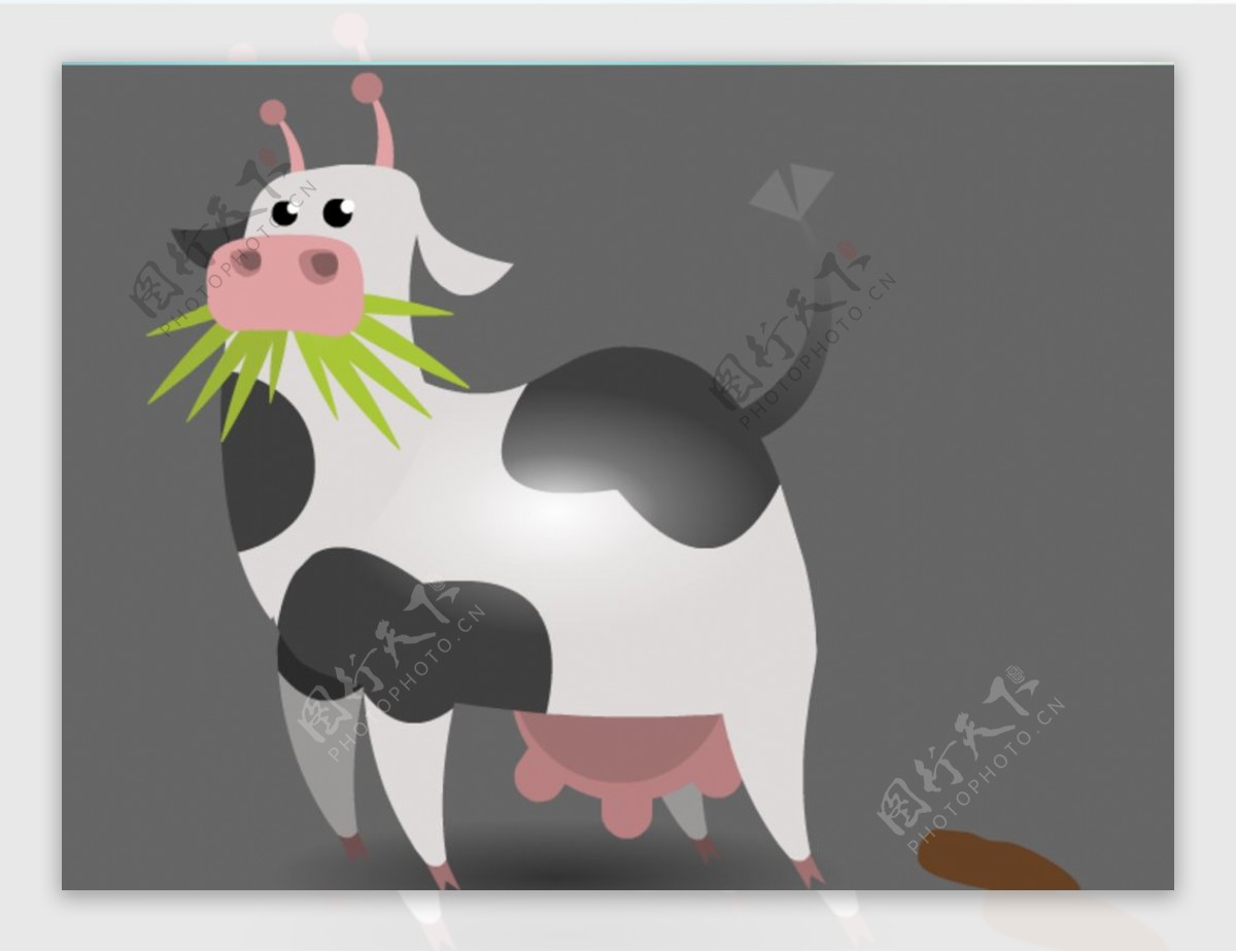 吃喝拉撒的奶牛flash动画