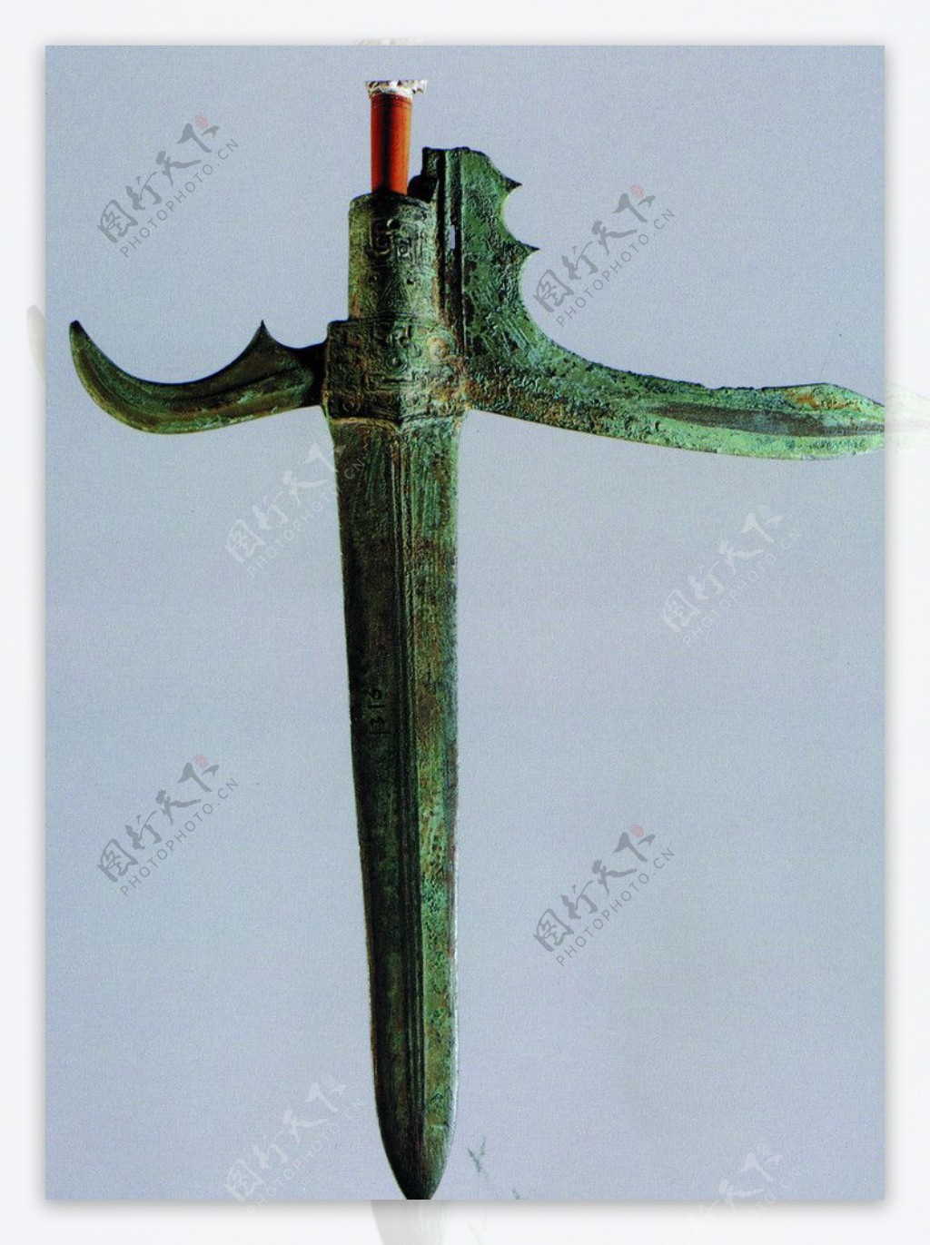 古代青铜器戟图片