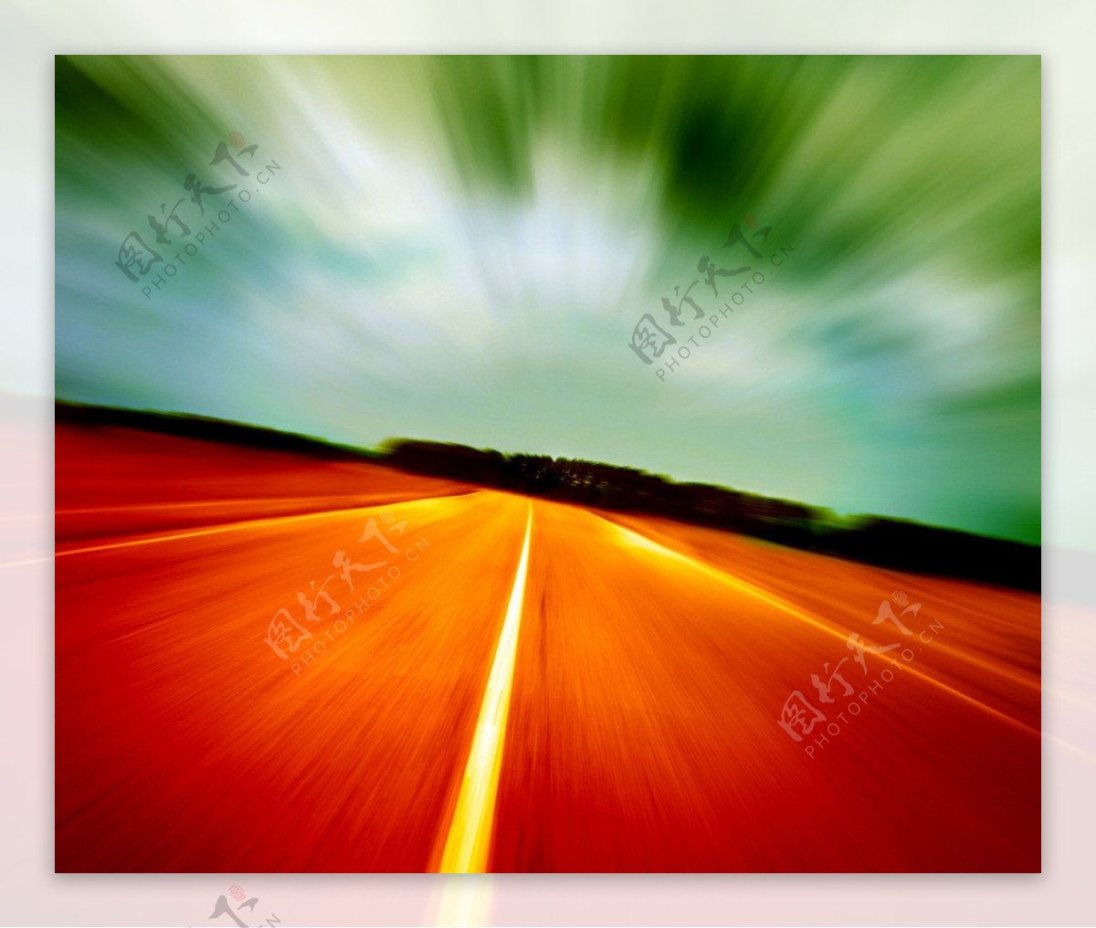 高速公路马路道路风光图片