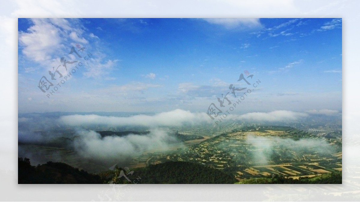 云雾景观图片