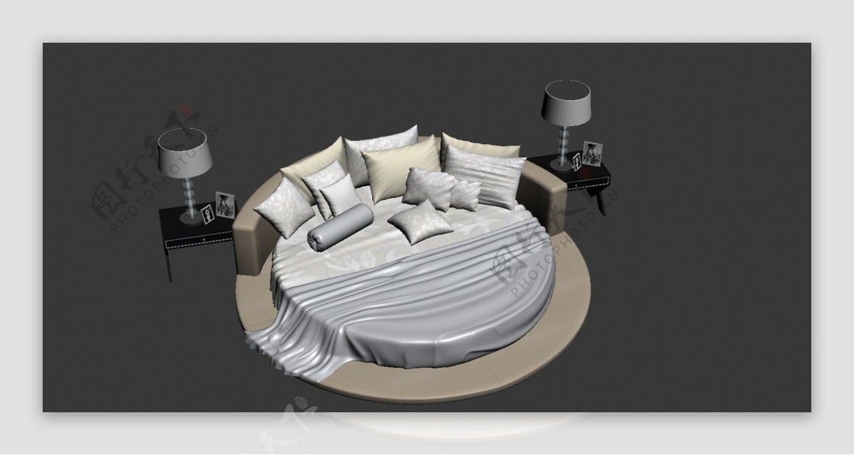 园床模型图片