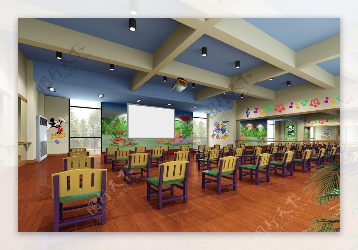 幼儿园会议室图片